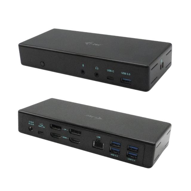 i-tec - USB-C Quattro Display Docking Station with Power Delivery 85 W