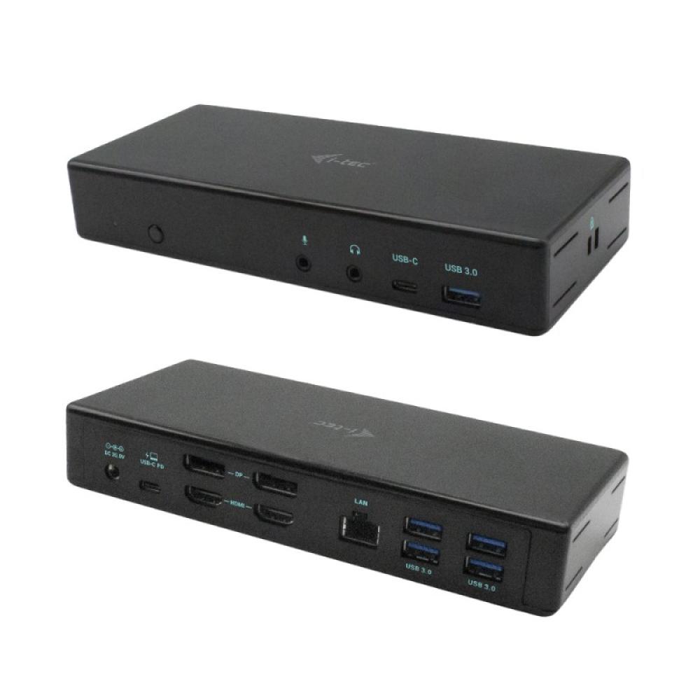 i-tec - USB-C Quattro Display Docking Station with Power Delivery 85 W