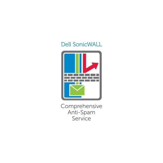 SonicWall - Comprehensive Anti-Spam Service Cortafuegos Plurilingüe 1 año(s) - 01-SSC-0482