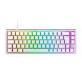 CHERRY XTRFY - K5 COMPACT RGB teclado Juego USB QWERTY Español Negro, Blanco