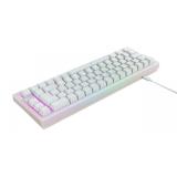 CHERRY XTRFY - K5 COMPACT RGB teclado Juego USB QWERTY Español Negro, Blanco
