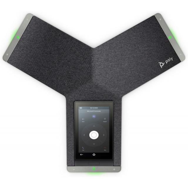 HP Poly - Teléfono de conferencias IP Poly Trio C60 para Microsoft Teams, con radio y habilitado para alimentación a través de E