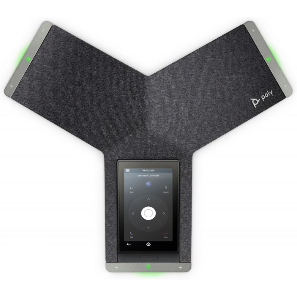 HP Poly - Teléfono de conferencias IP Poly Trio C60 para Microsoft Teams, con radio y habilitado para alimentación a través de E
