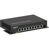 NETGEAR - GSM4210PD-100EUS switch Gestionado L2/L3 Gigabit Ethernet (10/100/1000) Energía sobre Ethernet (PoE) Negro