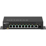 NETGEAR - GSM4210PD-100EUS switch Gestionado L2/L3 Gigabit Ethernet (10/100/1000) Energía sobre Ethernet (PoE) Negro