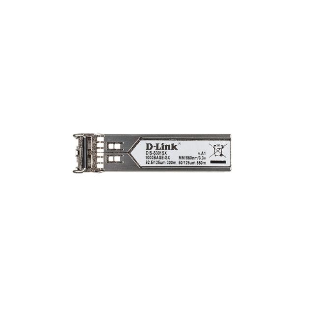 D-Link - DIS-S301SX red modulo transceptor Fibra óptica 1000 Mbit/s mini-GBIC