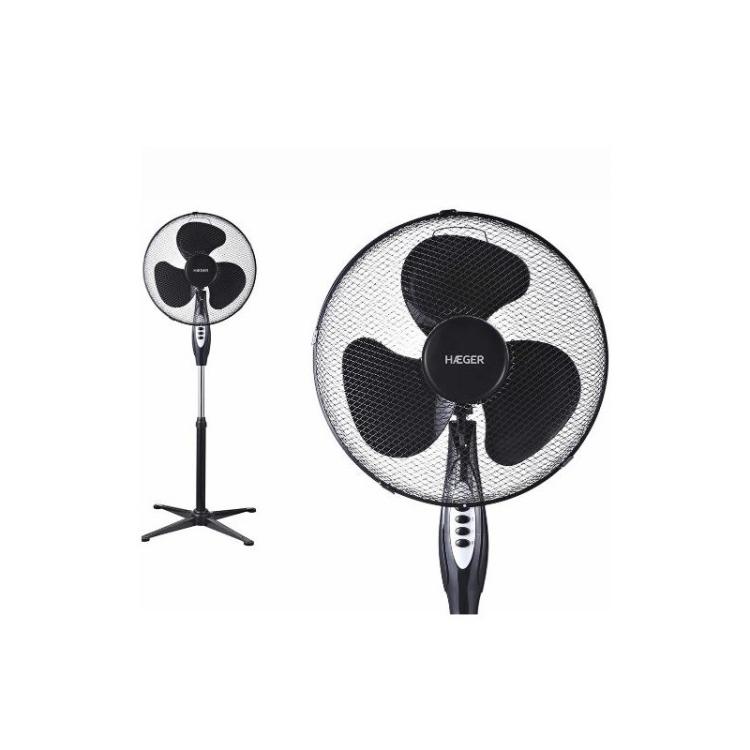 Haeger - SF-16B.012A ventilador Negro