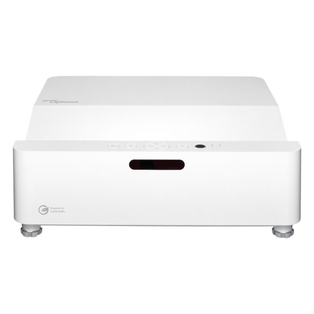 Optoma - ZH430UST videoproyector Proyector de alcance ultracorto 4000 lúmenes ANSI DLP 1080p (1920x1080) 3D Blanco