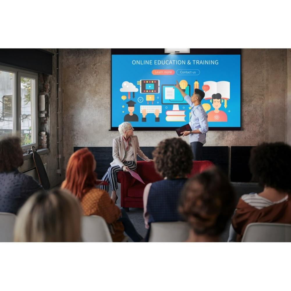 Optoma - ZH430UST videoproyector Proyector de alcance ultracorto 4000 lúmenes ANSI DLP 1080p (1920x1080) 3D Blanco