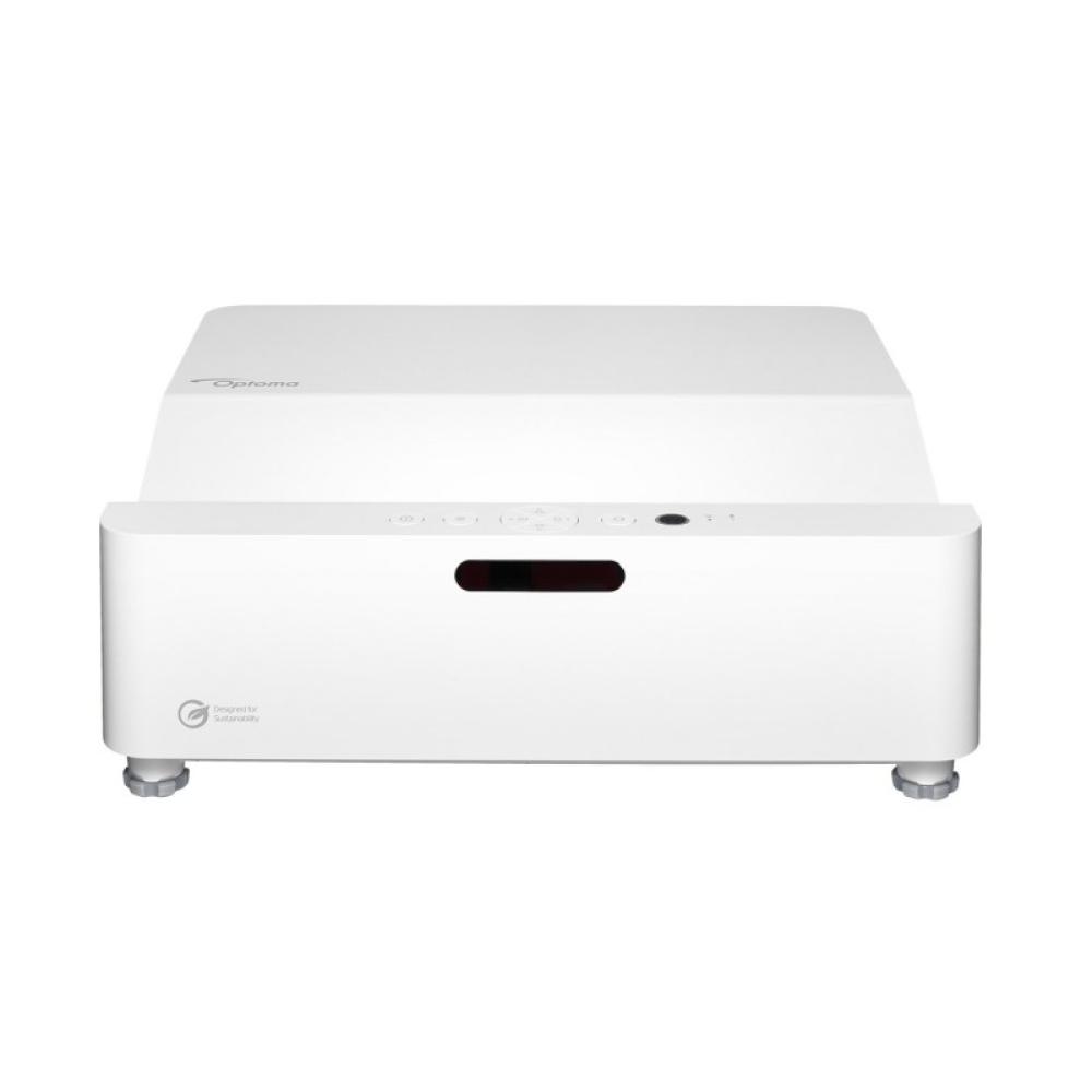 Optoma - ZH430UST videoproyector Proyector de alcance ultracorto 4000 lúmenes ANSI DLP 1080p (1920x1080) 3D Blanco