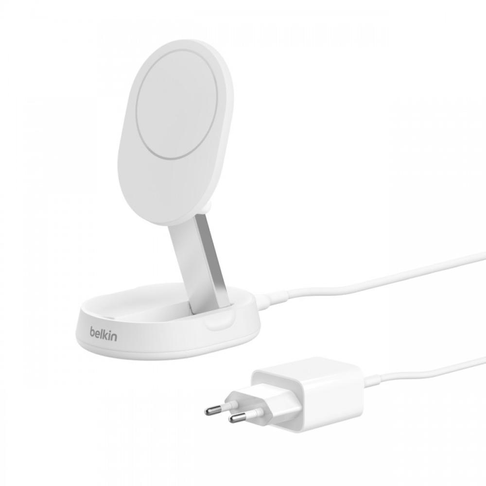 Belkin - BoostCharge Pro Smartphone Blanco Corriente alterna Cargador inalámbrico Carga rápida Interior