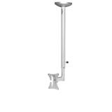 Neomounts - FPMA-C050SILVER Soporte de techo para monitor/TV 10-30" - alt. 60-85 cm