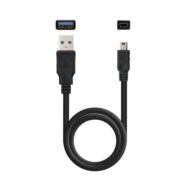 TooQ - TQE-2522B caja para disco duro externo Caja de disco duro (HDD) Negro 2.5"