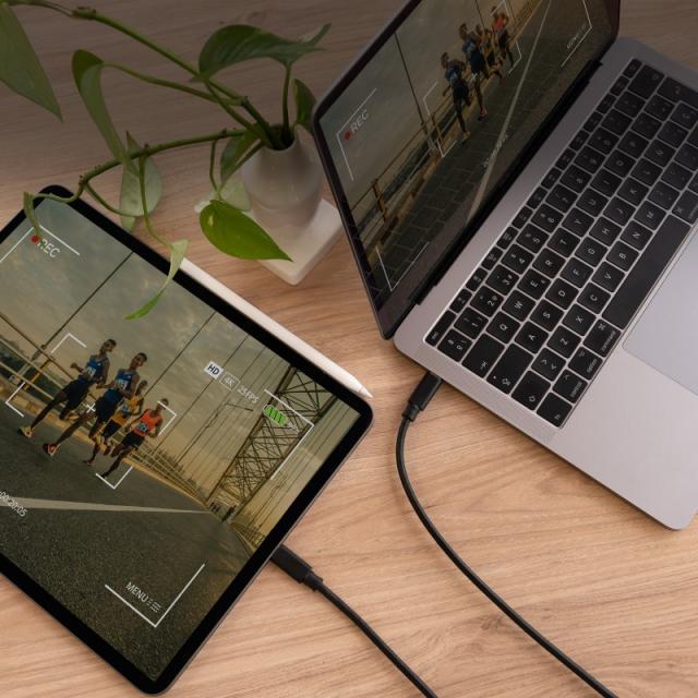 Nanocable - Cable USB 2.0 3A, tipo USB-C/M-USB-C/M, Negro, 1.5 m