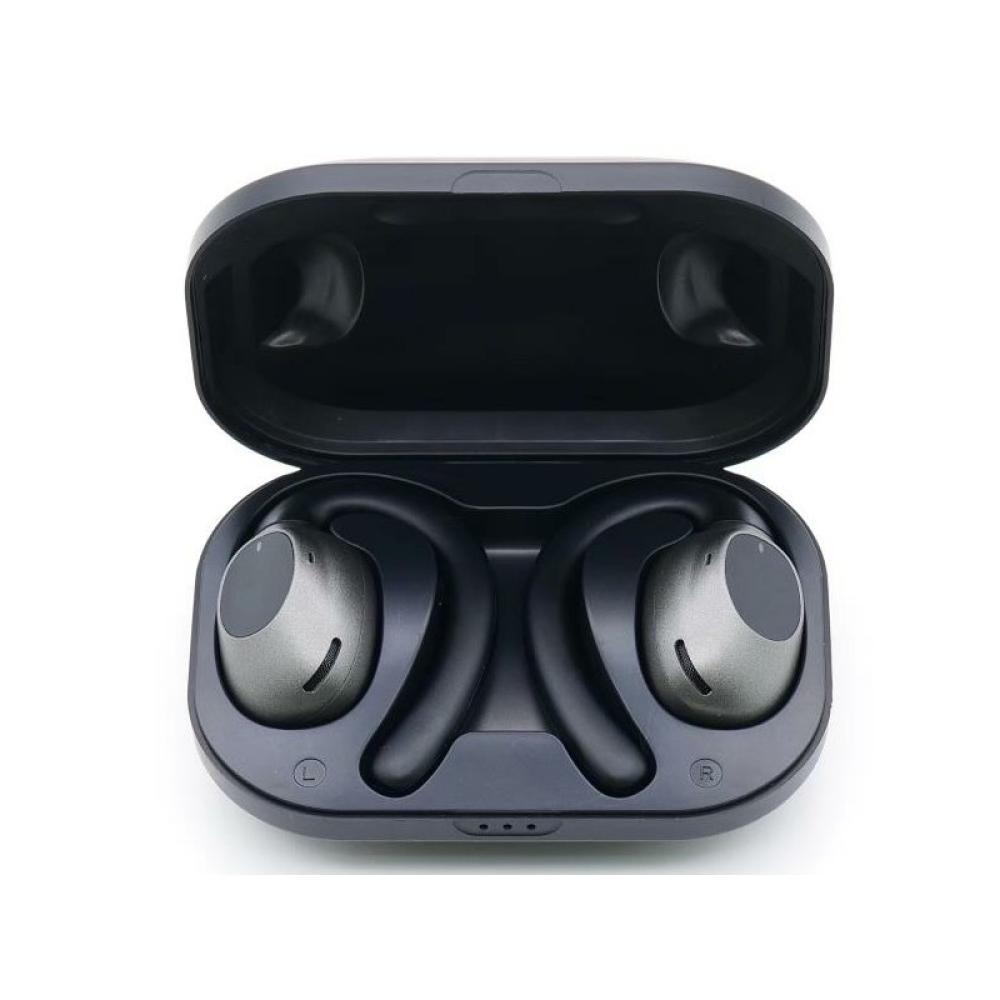 Nilox - NXTWRUNBEATOR auricular y casco Auriculares Inalámbrico Dentro de oído Llamadas/Música Bluetooth Negro, Plata