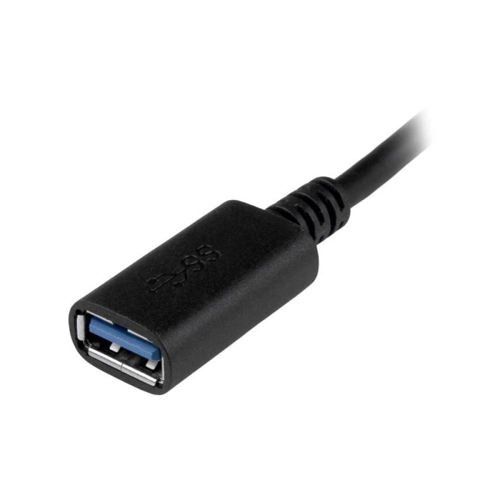 StarTech.com - Adaptador USB-C a USB - USB 3.0 (5Gbps) - 15cm - con Certificación USB-IF - USB-C a USB-A - USB 3.2 Gen 1 - Adapt