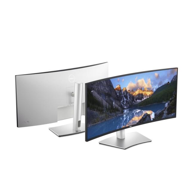 DELL - UltraSharp U3824DW pantalla para PC 95,2 cm (37.5") 3840 x 1600 Pixeles Wide Quad HD+ LCD Negro, Plata