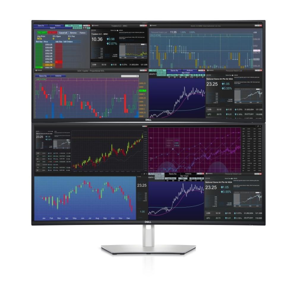 DELL - UltraSharp U3824DW pantalla para PC 95,2 cm (37.5") 3840 x 1600 Pixeles Wide Quad HD+ LCD Negro, Plata