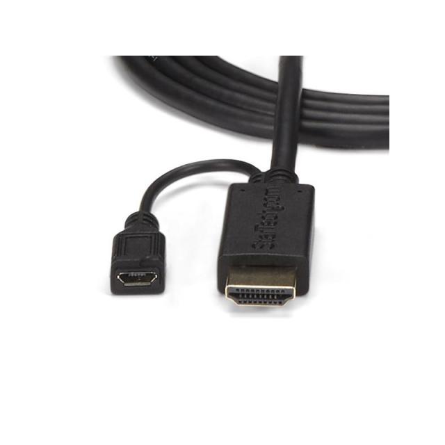 StarTech.com - Cable de 1,8m Conversor Activo HDMI a VGA - Adaptador 1920x1200 1080p