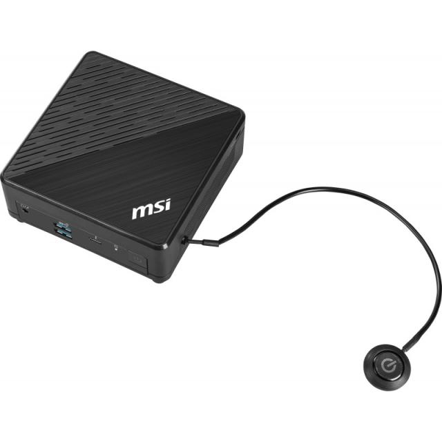 MSI - Cubi 5 12M-252ES PCs/estación de trabajo Intel® Core™ i5 i5-1235U 8 GB DDR4-SDRAM 512 GB SSD Windows 11 Pro Mini PC Negro