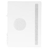 Tacens - NOVAX, Caja PC Ultracompacta Micro-ATX, Diseño Totalmente Metálico Ultrarresistente, 1x Ventilador Trasero 80 - 2NOVAXW