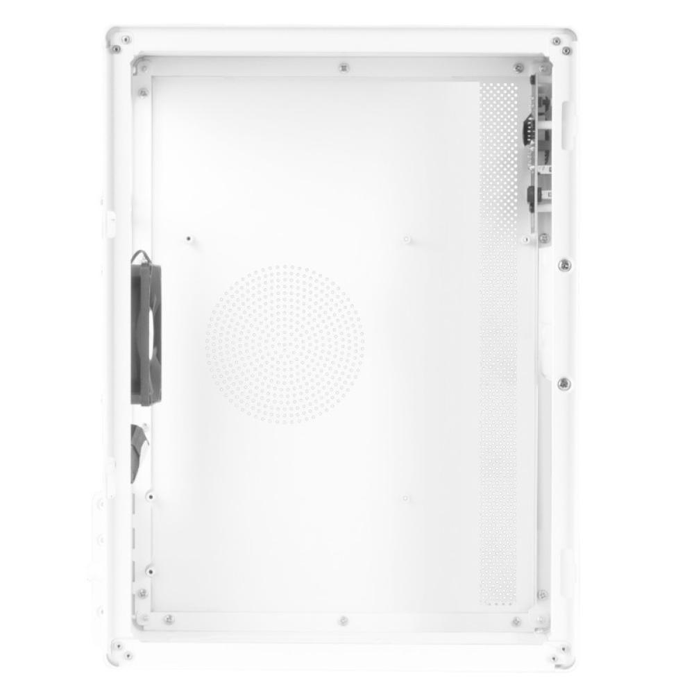 Tacens - NOVAX, Caja PC Ultracompacta Micro-ATX, Diseño Totalmente Metálico Ultrarresistente, 1x Ventilador Trasero 80 - 2NOVAXW