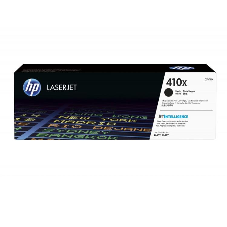 HP - Cartucho de tóner original LaserJet 410X negro de alta capacidad