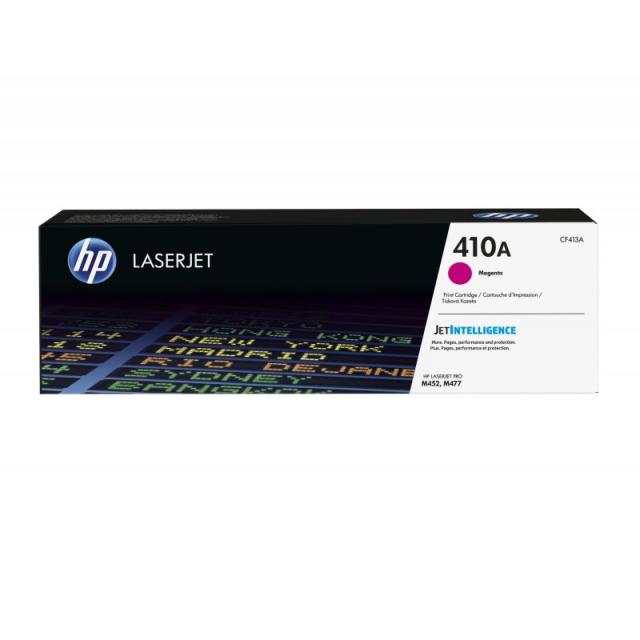 HP - Cartucho de tóner original LaserJet 410A magenta