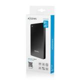 AISENS - Caja Externa 2.5? 9.5mm SATA a USB-C USB3.1 Gen1, Negra