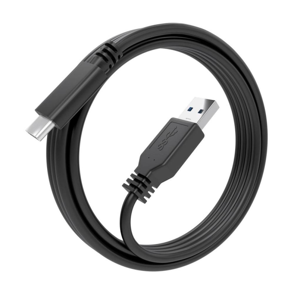 AISENS - Cable USB 3.1 Gen2 10Gbps 3A, Tipo USB-C/M-A/M, Negro, 2.0m