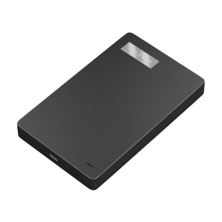 AISENS - Caja Externa 2,5? 9.5mm SATA a USB-C USB3.1 Gen1, Negra