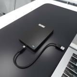 AISENS - Caja Externa 2,5? 9.5mm SATA a USB-C USB3.1 Gen1, Negra