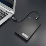 AISENS - Caja Externa 2,5? 9.5mm SATA a USB-C USB3.1 Gen1, Negra