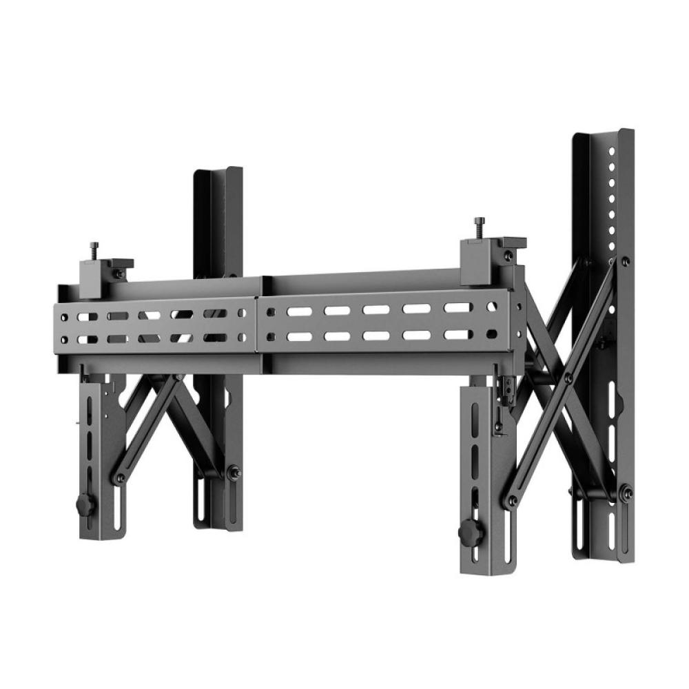 AISENS - Soporte para Videowall Nivelable y Función Pop-Out para Tv 70Kg de 37-70, Negro - VW70LPO-255