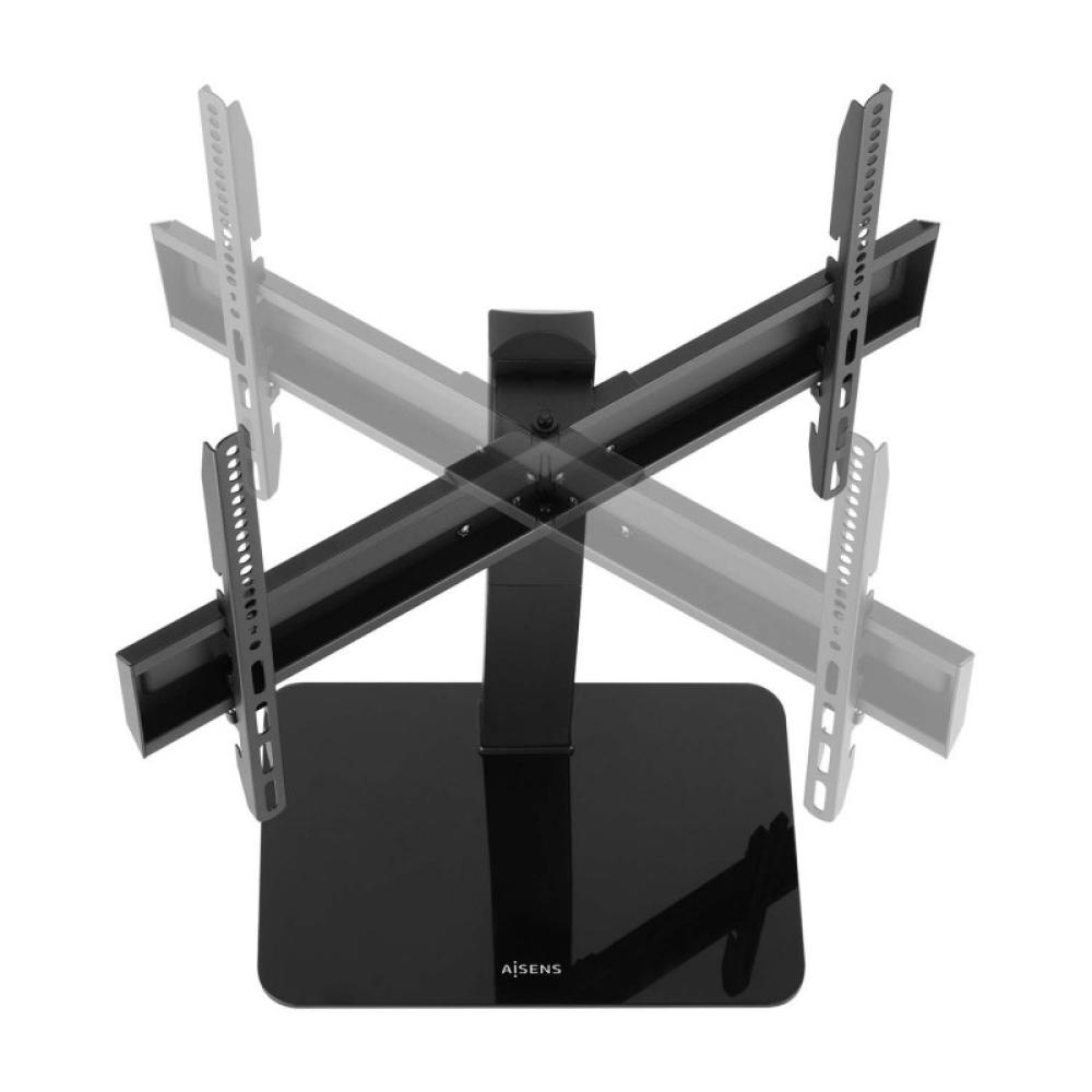 AISENS - Soporte de Mesa ECO Giratorio para Monitor/TV 40Kg de 37-70, Negro
