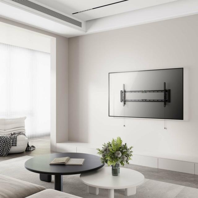 AISENS - Soporte ECO Inclinable para Monitor/Tv 75Kg de 43-90, Negro