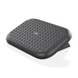 AISENS - Reposapiés inclinable, Negro