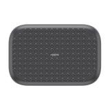 AISENS - Reposapiés inclinable, Negro