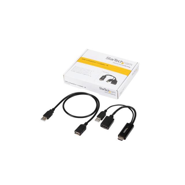 StarTech.com - Conversor HDMI a DisplayPort - 4K