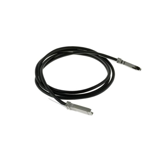 Allied Telesis - AT-QSFP1CU Cable de fibra óptica e InfiniBand 1 m QSFP+ Negro, Plata