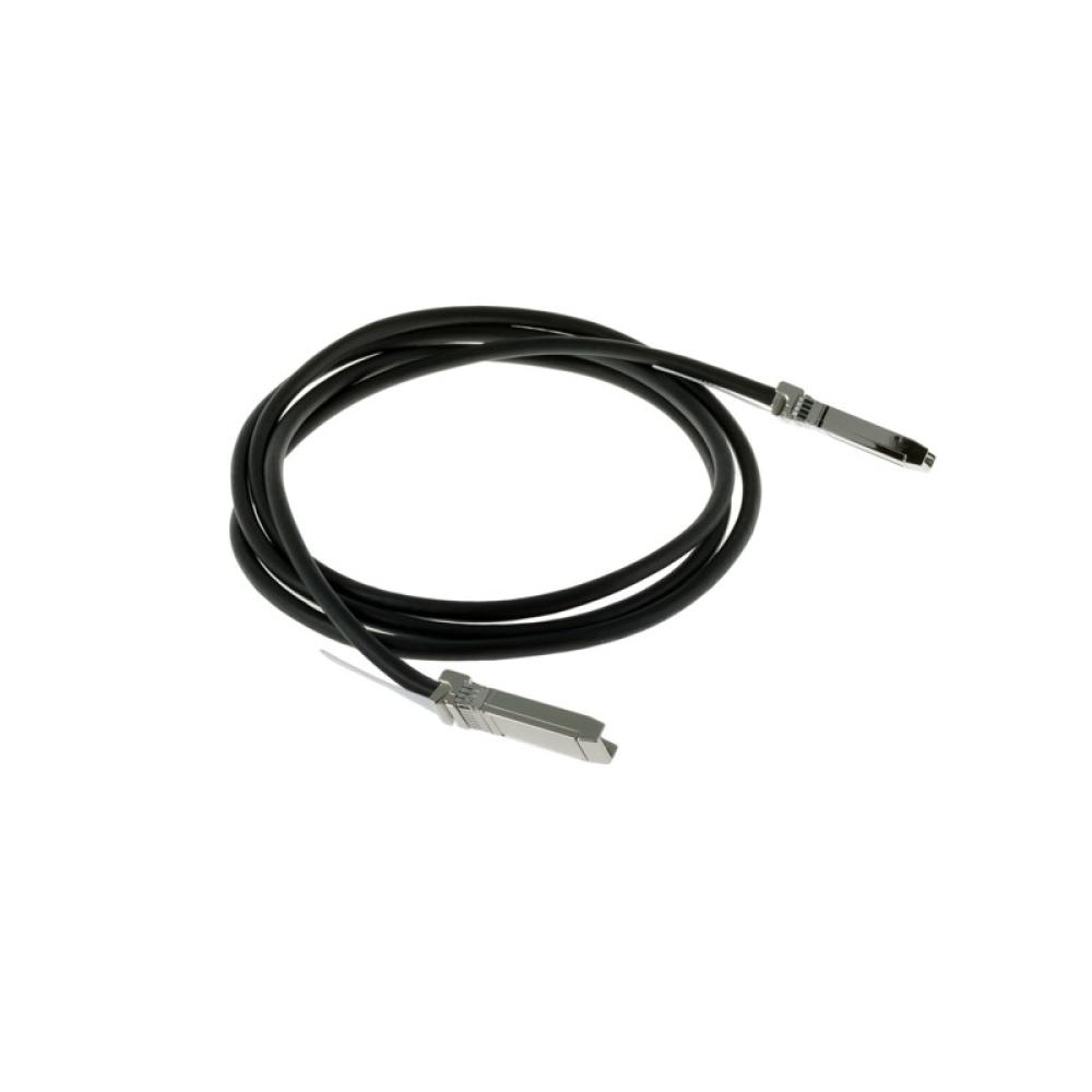 Allied Telesis - AT-QSFP1CU Cable de fibra óptica e InfiniBand 1 m QSFP+ Negro, Plata