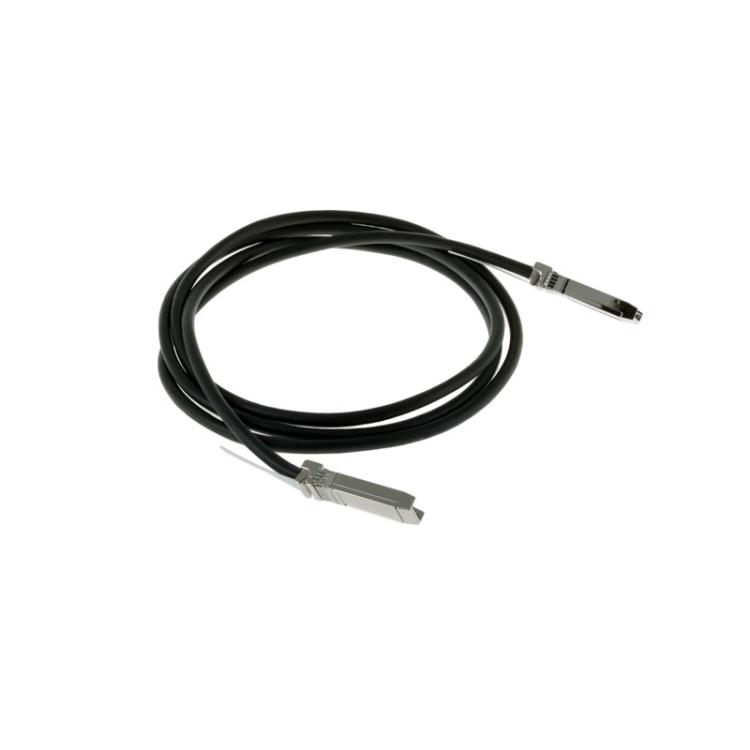 Allied Telesis - AT-QSFP1CU Cable de fibra óptica e InfiniBand 1 m QSFP+ Negro, Plata