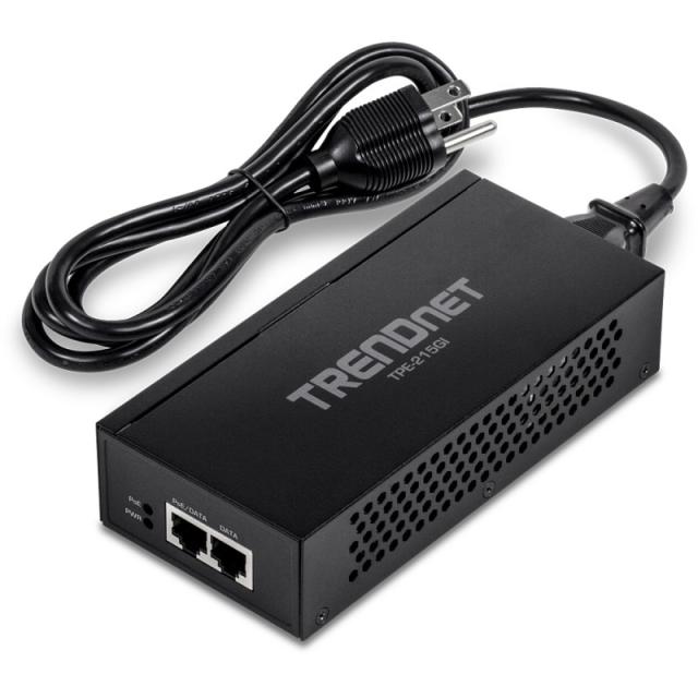 Trendnet - TPE-215GI adaptador e inyector de PoE 2.5 Gigabit Ethernet