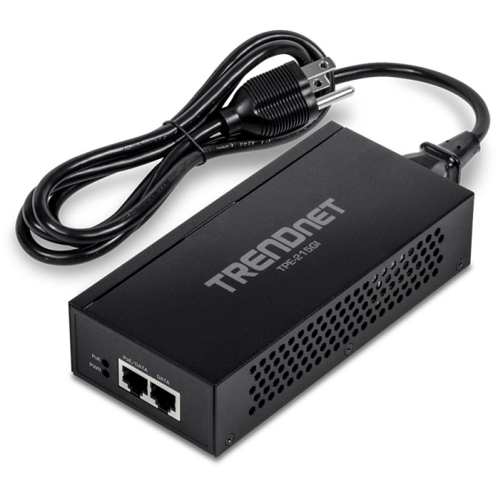 Trendnet - TPE-215GI adaptador e inyector de PoE 2.5 Gigabit Ethernet
