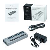 i-tec - USB 3.0 Charging HUB 10 port + Power Adapter 48 W
