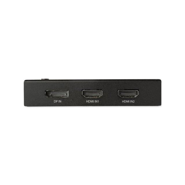 StarTech.com - Switch Conmutador de Vídeo HDMI de 4 Puertos - 3x HDMI y 1x DisplayPort - 4K 60Hz