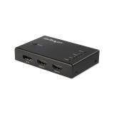 StarTech.com - Switch Conmutador de Vídeo HDMI de 4 Puertos - 3x HDMI y 1x DisplayPort - 4K 60Hz