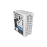 Mars Gaming - MC-iPRO, Caja Profesional ATX, Rejilla Frontal de Malla 3D, Ventana Lateral Cristal Templado, Ventilador - MCIPROW