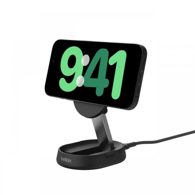 Belkin - BoostCharge Pro Smartphone Negro Corriente alterna Cargador inalámbrico Carga rápida Interior