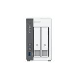 QNAP - TS-216G servidor de almacenamiento NAS Torre Cortex-A Cortex-A55 4 GB Unidad de disco duro Blanco